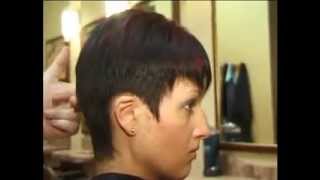 Amazing Short haircut unbelievable shape by Fran Smith how to