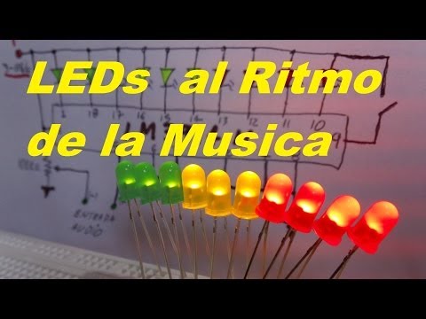 ✅ LEDs al Ritmo de la Música "Vumetro" (Como se hace) Video