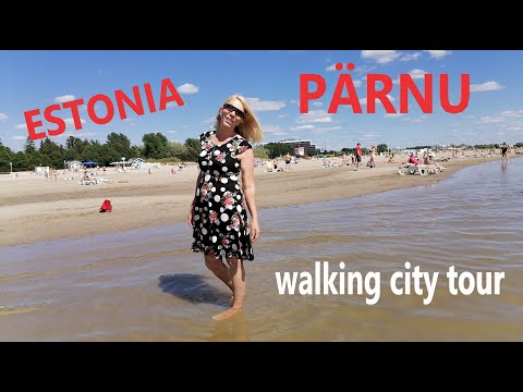 Pärnu-Estonia's summer capital. Walking city tour