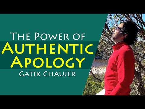 The Power of Authentic Apology | The Importance of Saying Sorry | Motivational Video | Gatik Chaujer