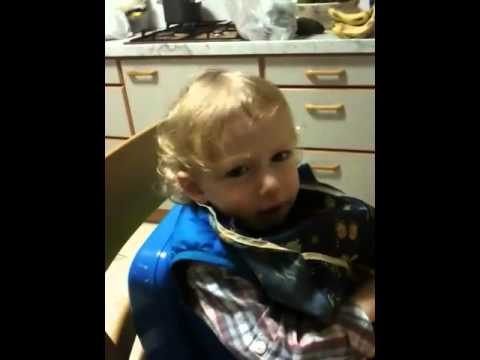 Matan wishes Ariella happy Bday!