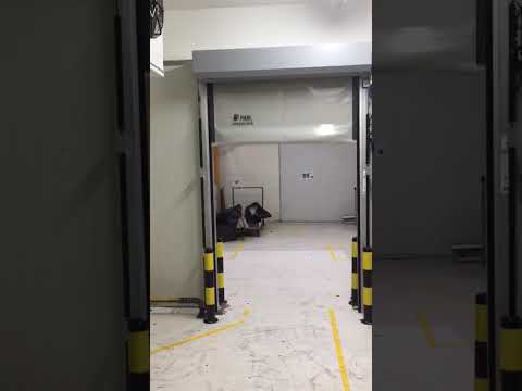 rapid insulated roll-up PVC door system