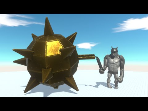 GOD SHATERILLA GIGANTIC MACE vs EVERY UNIT - Animal Revolt Battle Simulator