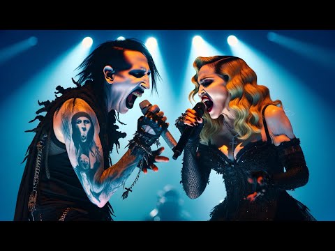 Marilyn Manson - Lucky Star ( Madonna Cover ) | AI