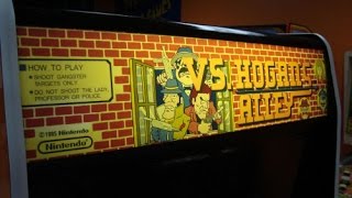 Nintendo's Vs. Hogan's Alley Arcade Machine! Beautiful Orange Coin Operated Cabinet