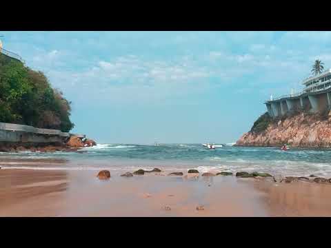 🌊Winter Ocean Waves Crashing on the Beach - Continuous shot - Crashing Waves Sounds