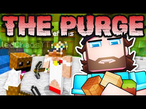 KYRSP33DY - We Stole Netherite Blocks From Spawn! - The Purge Minecraft SMP Server! (Season 2 Episode 2)