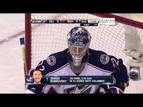 Grabovski Scores vs BLUE JACKETS. 3rd Star of the Game. 2013.11.12