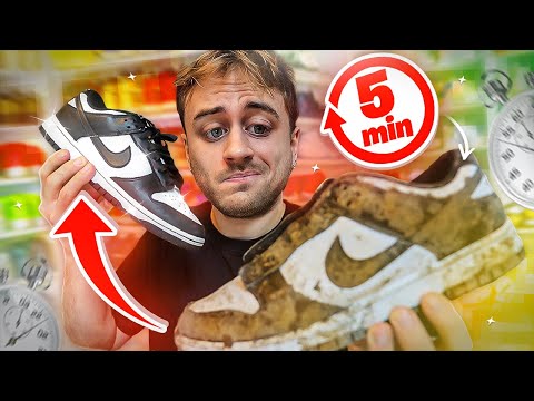 Comment NETTOYER ses SNEAKERS en 5 MINUTES