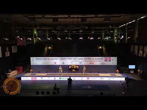 Budapest JWS 2020 - GOLD - Szucs HUN v Kliuchnikova RUS