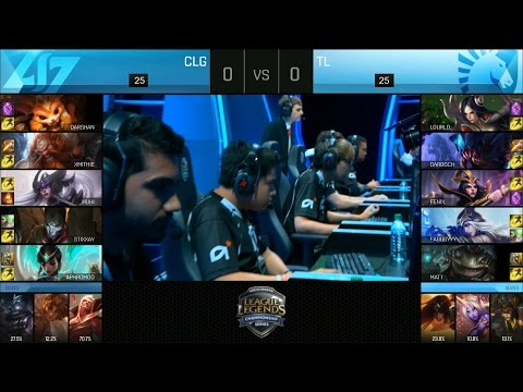 CLG vs TL Game 1 Highlights - COUNTER LOGIC GAMING vs TEAM LIQUID NA LCS PLAYOFFS QUARTERFINAL #2 16