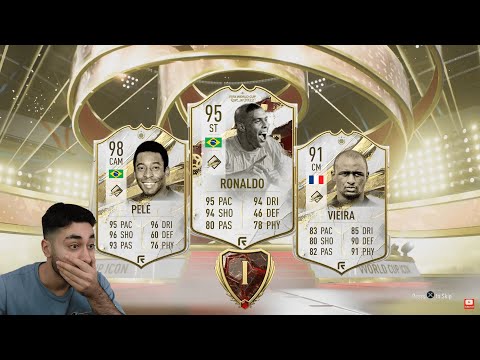 OMG 3X 89+ PRIME/WORLD CUP ICON PACKS!👀🔥Rang 1 FUT Champions Rewards - FIFA 23 Ultimate Team