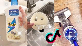 satisfying sunday cleaning and organizing tiktok compilation ☘️🍀☘️