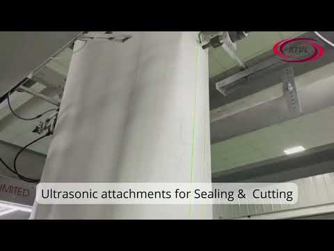 Ultrasonic Textile Cutting and Sealing Machine
