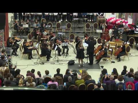 Concert 20 dec 2016 CNAOB Iasi Corul si Orchestra cls. V-VIII