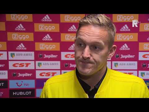 Toornstra over Ajax-Feyenoord: 'Na de rode kaart was het klaar'
