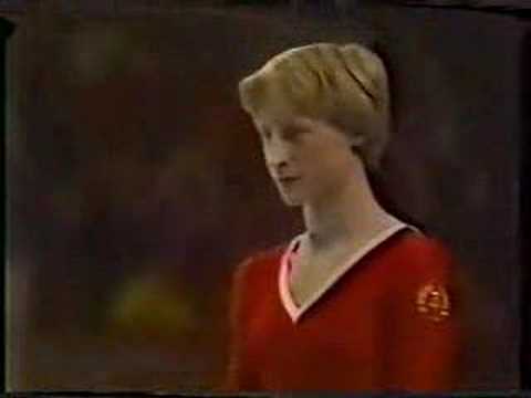 Steffi Kraker - 1980 Olympics EF - Vault 1