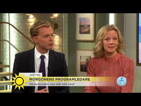 Programledarna om kyrkovalet "Oerhört intresse" - Nyhetsmorgon (TV4)