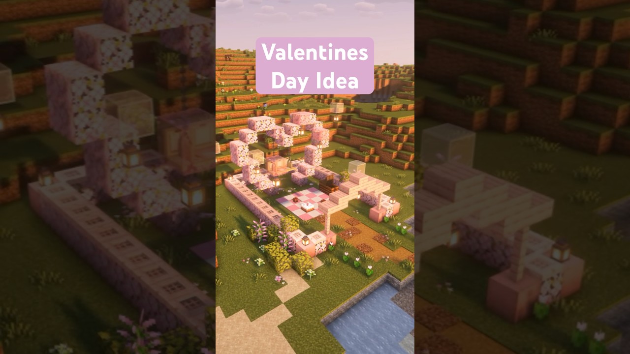 Minecraft Valentines Day Build Idea!