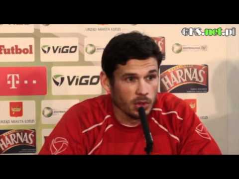 Radosław Matusiak po meczu Widzew - GKS Bełchatów