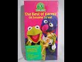 Sesame Street The Best Of Kermit On Sesame Street 1998 VHS