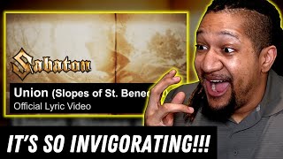 Reaction to SABATON - Union [Slopes Of St. Benedict] (Official Lyric Video)