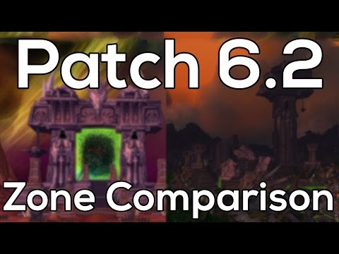Hellfire Peninsula & Tanaan Jungle - WoD Patch 6.2 Vs TBC Comparison