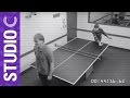 Study on Male Aggressiveness Gone Wrong! Ping Pong - Studio C