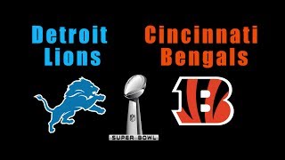 • NFL • Lions vs Bengals