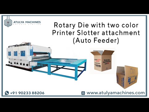 Printing Slotting Die Cutting Machine