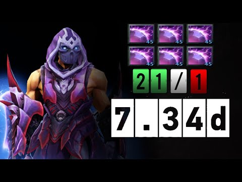 NEW ANTI MAGE - DOTA 2 7.34d UPDATE ! DOTA 2 GUIDE GAMEPLAY
