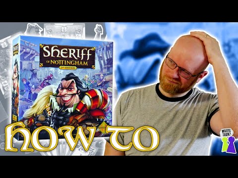 How to Setup and Play Sheriff of Nottingham, 2nd edition