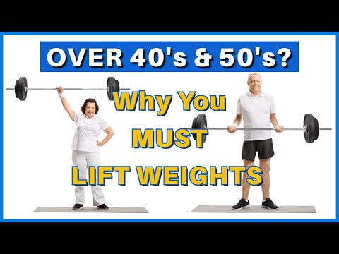 Why You Must Lift Weights If You're 40 or older - Fight #SARCOPENIA #aging