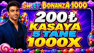 SWEET BONANZA 1000 KÜÇÜK KASA | 200₺ KASAYLA 26.700₺ | SLOT OYUNLARI KÜÇÜK KASA 