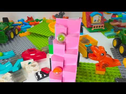 Motorized Elevator Marble Run - ASMR - Unboxing - HABA  Marble Slope - Learning to Build Marble Run