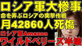 ロシアの惨状。ロシア版Amazon・ワイルドベリーズの物流倉庫が壊滅的打撃。危機は続くよロシア鉄鋼業界の経営難。ウクライナ情勢。戦争の今、最新ニュース解説