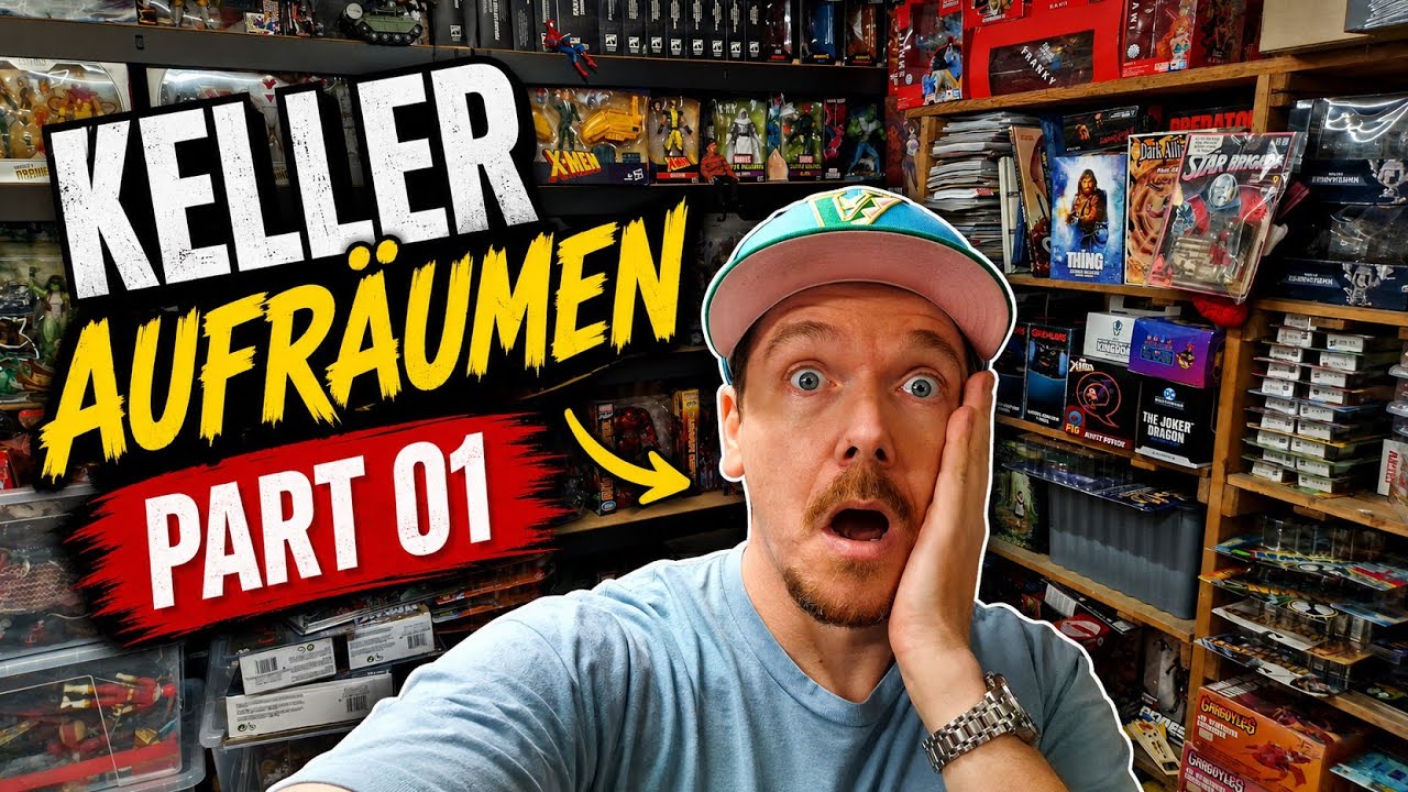 Actionfiguren Sammlung im Keller | Part 1
