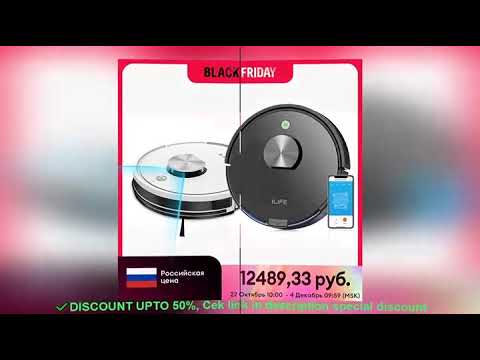 ILIFE A10s/L100 Vacuum Cleaner Robot,Laser System,WIFI APP Control,Sweeping Mopping Cleani