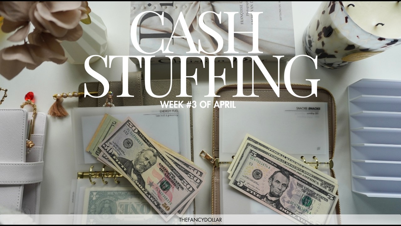 CASH STUFFING $1367 | April Paycheck #3 ♡