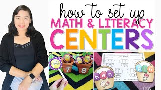 How to Start Literacy and Math Center Stations | Best Teaching Strategy in USA 🇺🇸