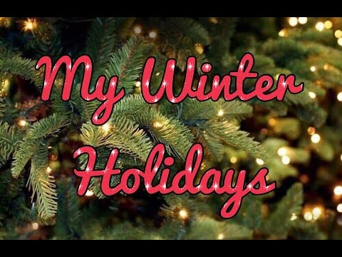 The winter holidays. The winter holidays. Презентация про рождество на английском. The winter holidays. Winter holidays презентация.