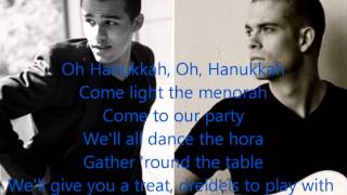 Glee - Hanukkah Oh Hanukkah (Lyrics)