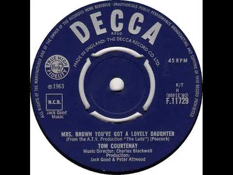 UK New Entry 1963 (190) Tom Courtenay - Mrs. Brown You've Got A Lovely Daughter