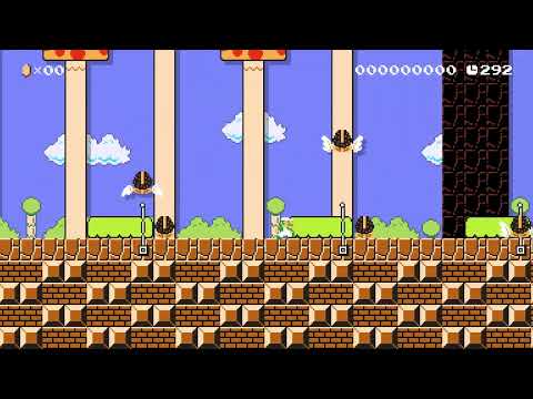 ^- [Mushroom Gorge!] -^ MKWII by Whyknot 🍄 Super Mario Maker 2 ✹Switch✹ #bhl