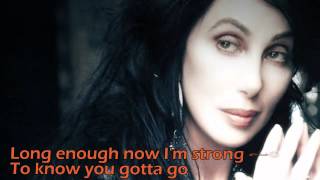 Cher-Strong Enough lyrics