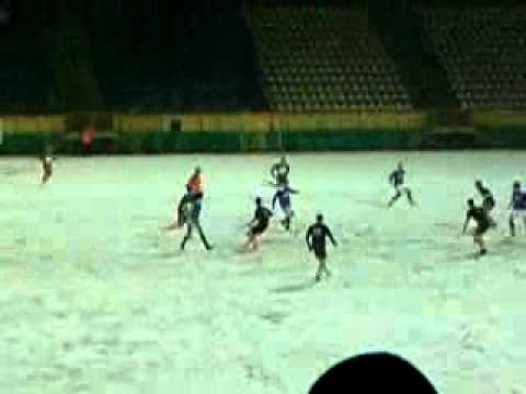 GKS KATOWICE - Doclan Ząbki niezwykła aura i złoty lot Kaczki