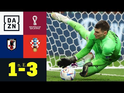 Livakovic Elfmeterkiller - Kroatien im Viertelfinale: Japan - Kroatien 1:3 (n. E.)| WM 2022 | DAZN