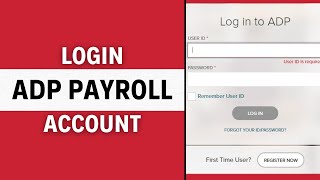 ADP Payroll Tutorial 2024: How to Login ADP iPay Statement Account | adp.com Login