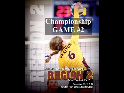 2019 ND Class B Region 2 Volleyball Tournament Championship