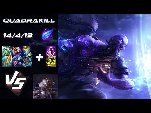 MID Ryze vs Orianna [QUADRAKILL] - EU Challenger Patch 25.S2.6